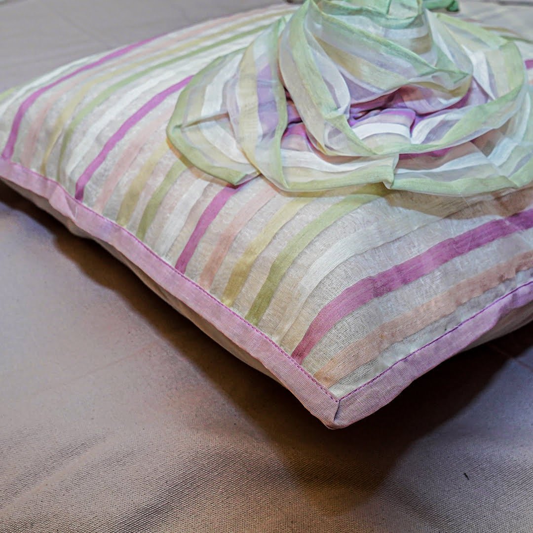 Twinned Roses Cushion Cover