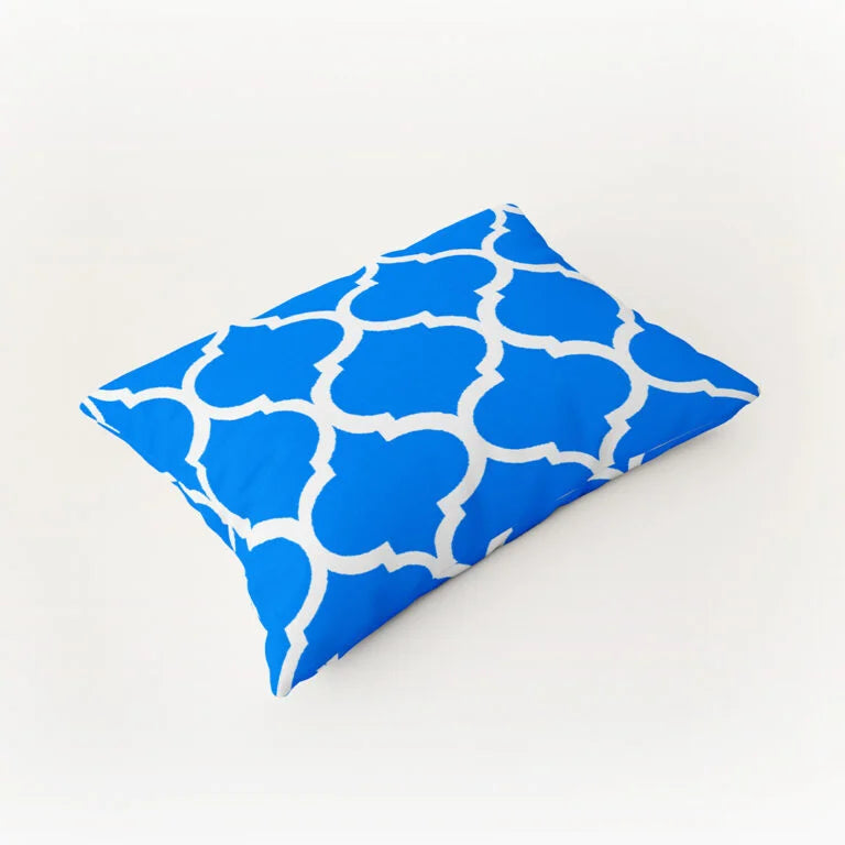 Opulent Blue Bed Cover