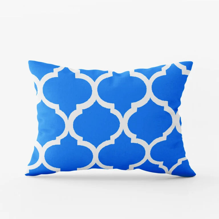 Opulent Blue Bed Cover