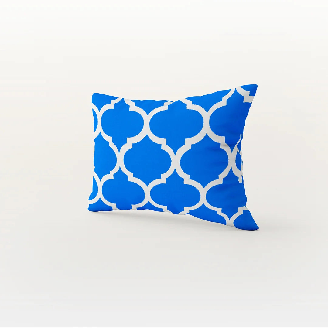 Opulent Blue Bed Cover