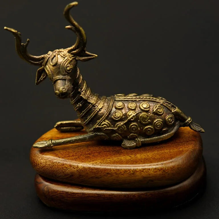 Chaukas Hiran - A Dokra Splendour