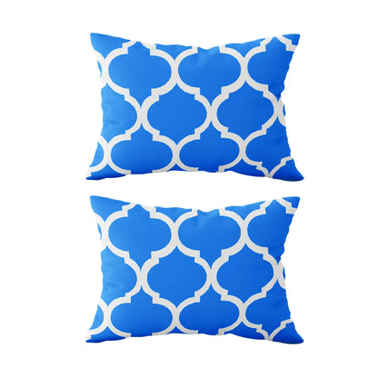 Opulent Blue Bed Cover