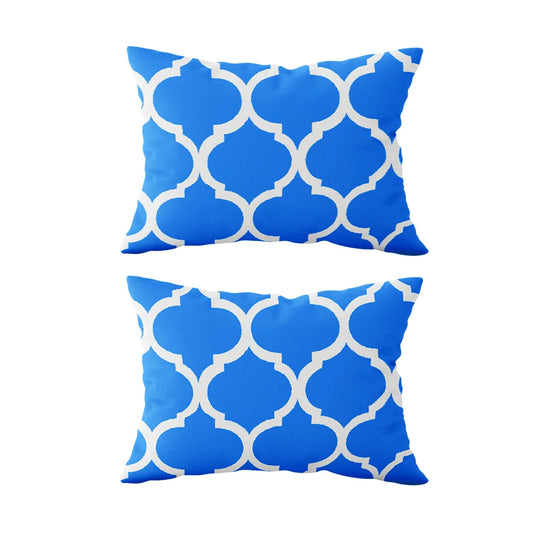 Opulent Blue Bed Cover