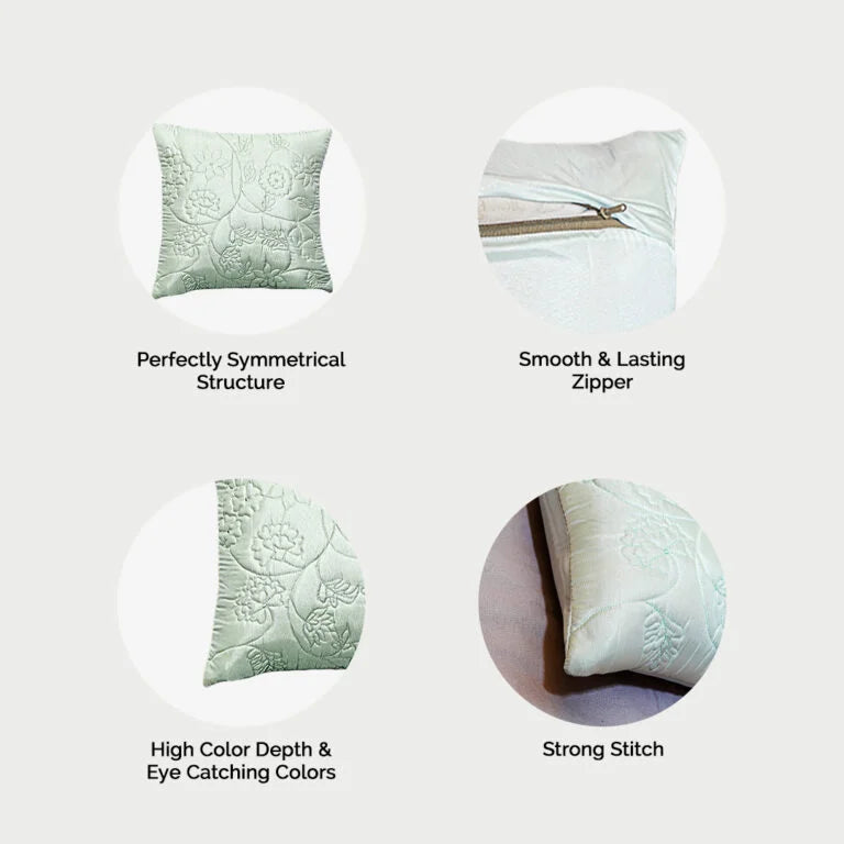 Floral Grandeur Cushion Cover