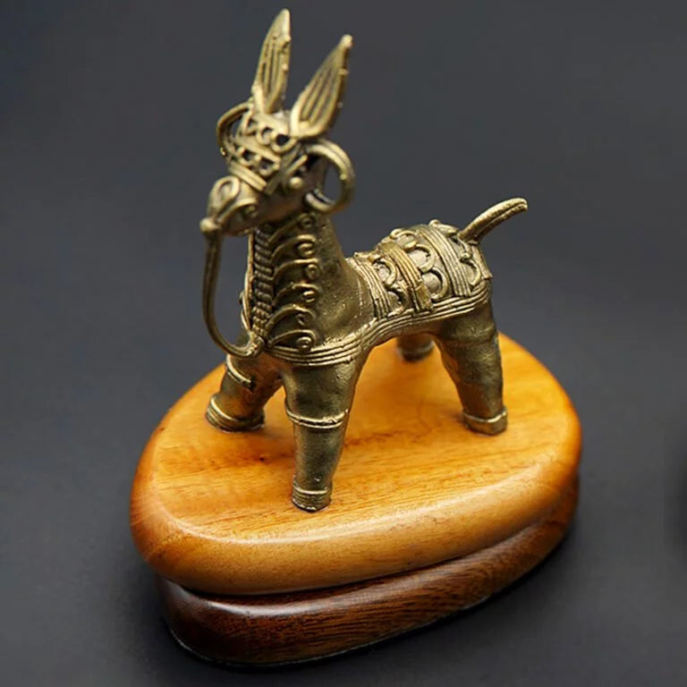 Twin Stallions- A Dokra Heritage