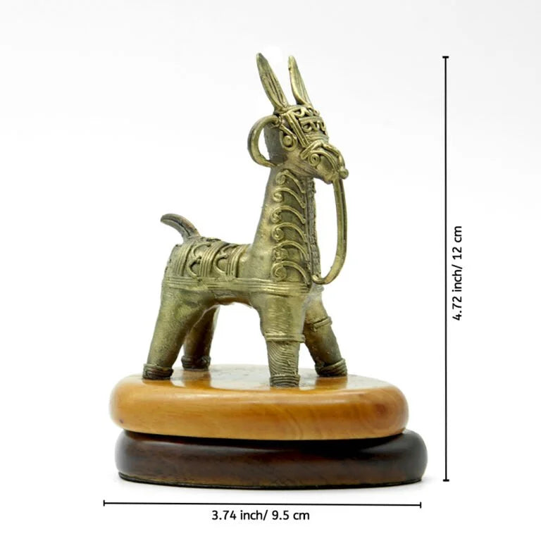Twin Stallions- A Dokra Heritage