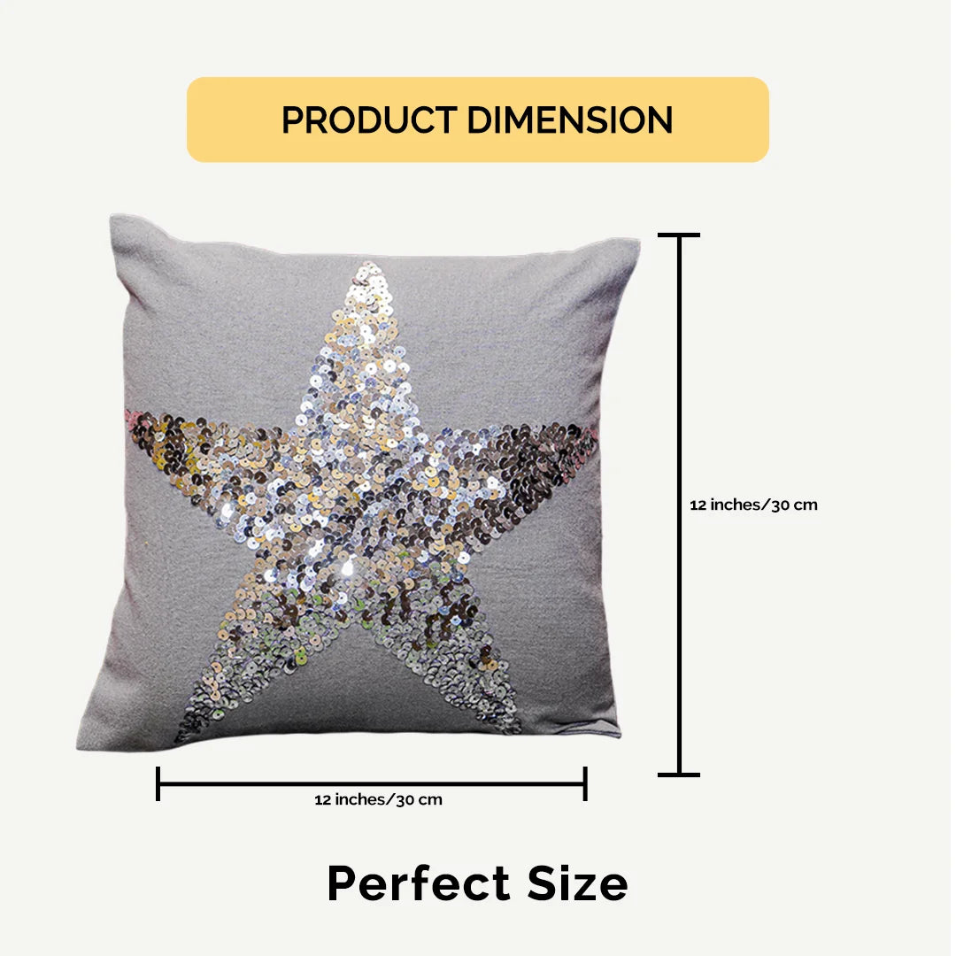 Starry Delight Cushion Cover