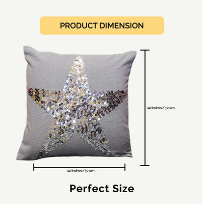 Starry Delight Cushion Cover