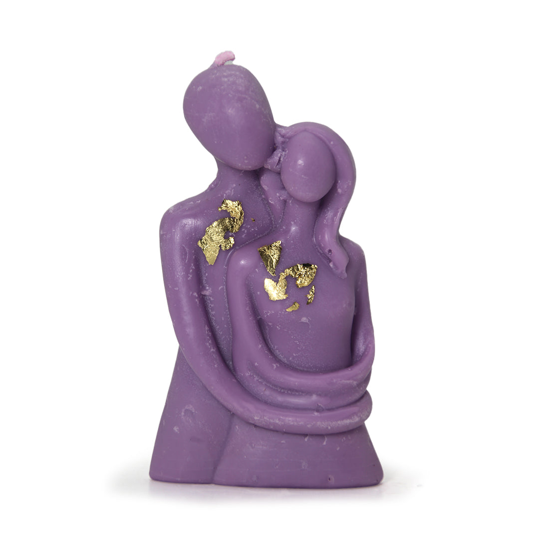 artkart Elegant Earthen Beauty Couple Candles