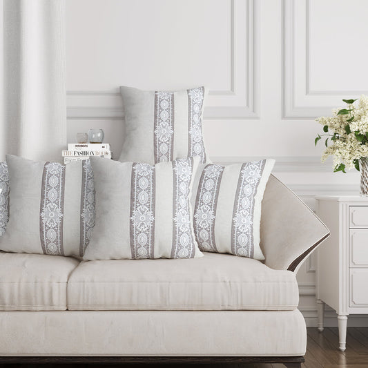 Floral Decor Cushion Cover