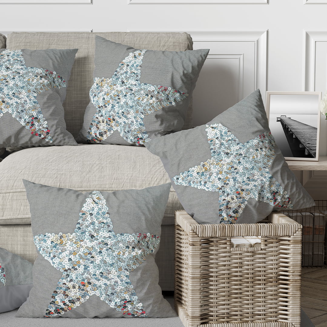 Starry Delight Cushion Cover
